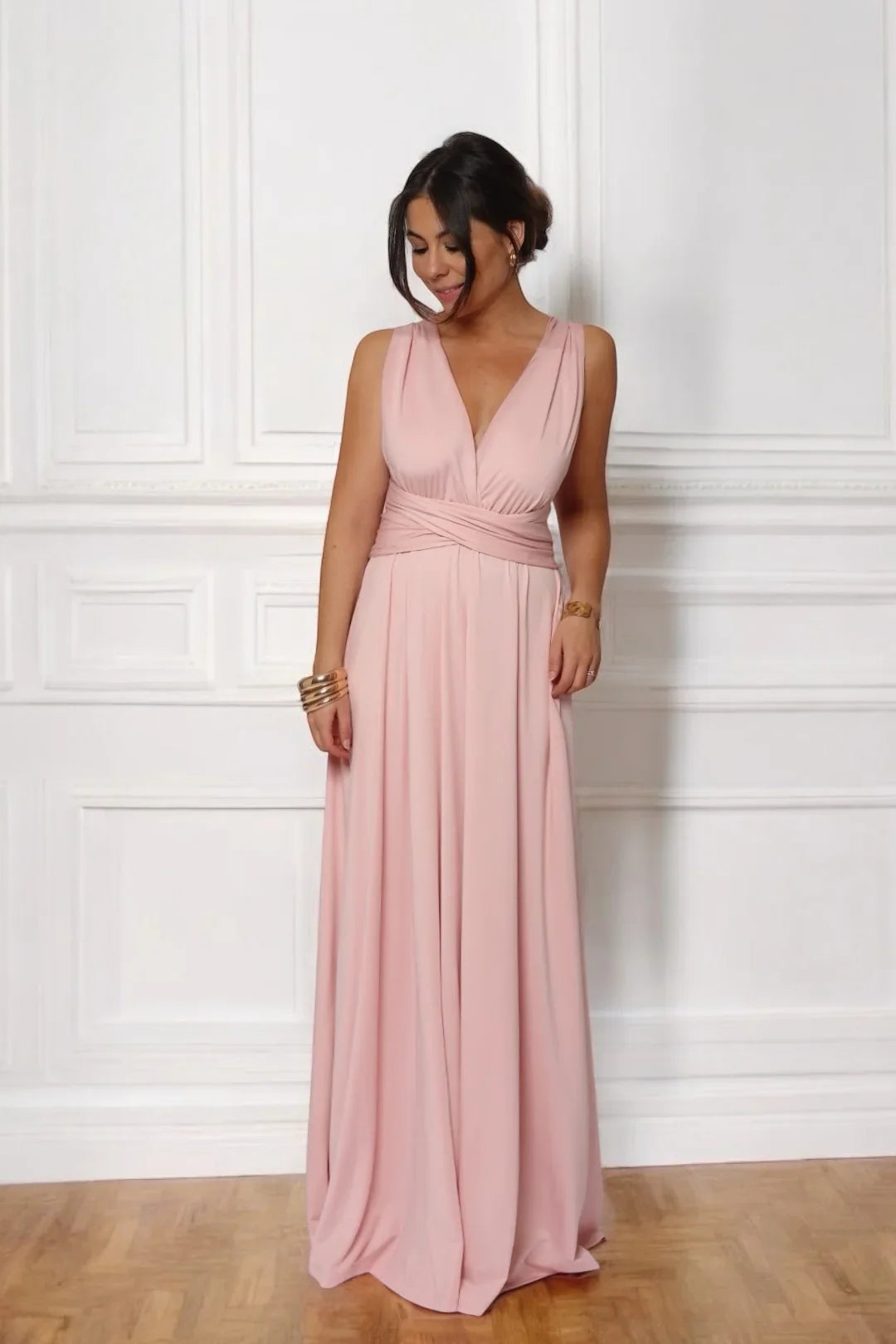 OLYMPIA — Robe Élégante & Fluide Parfaite pour dîners en bord de mer, mariages ou soirées entre amis