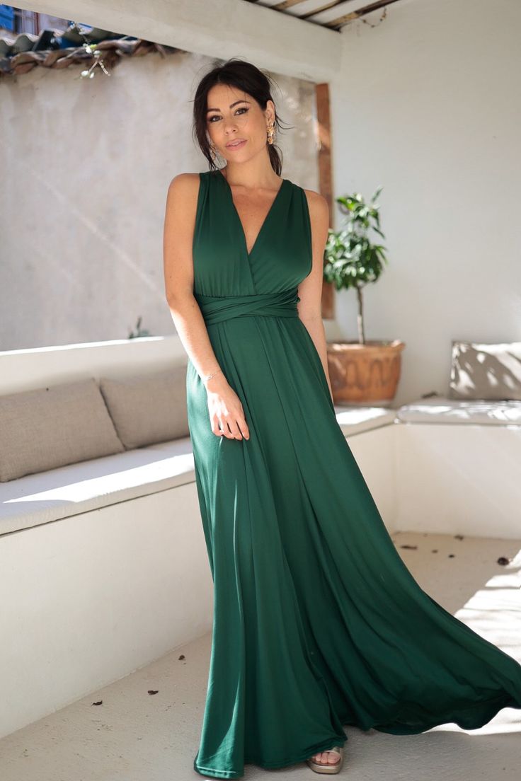 OLYMPIA — Robe Élégante & Fluide Parfaite pour dîners en bord de mer, mariages ou soirées entre amis